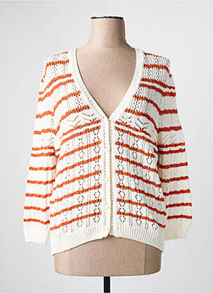 Vestă cu mâneci lungi bej JULIE GUERLANDE femeie