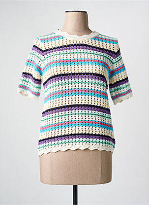 Pulover bej JULIE GUERLANDE femeie