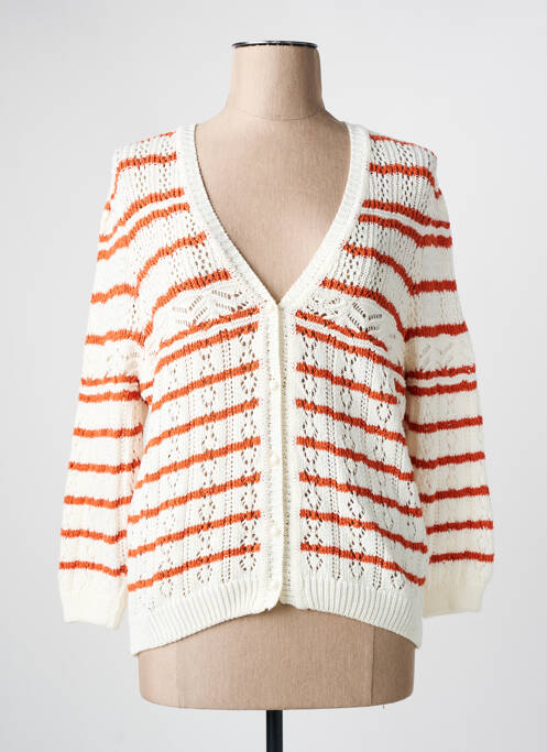 Vestă cu mâneci lungi bej JULIE GUERLANDE femeie