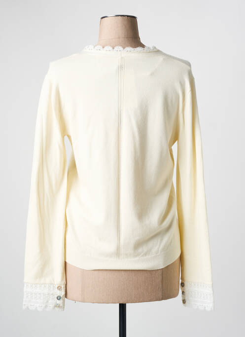 Vestă cu mâneci lungi bej JULIE GUERLANDE femeie