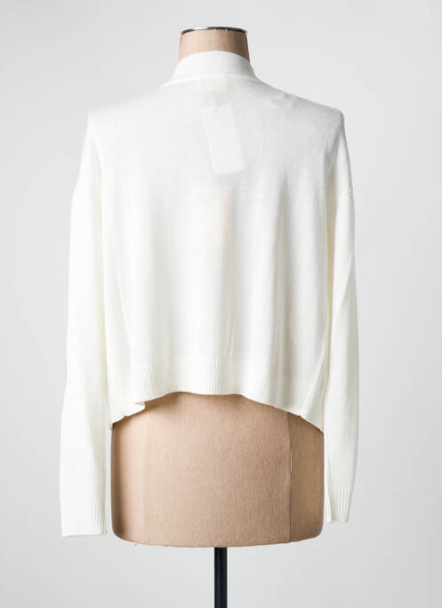 Vestă cu mâneci lungi alb JULIE GUERLANDE femeie