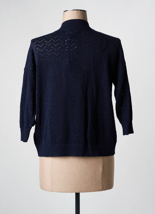 Vestă cu mâneci lungi albastru JULIE GUERLANDE femeie