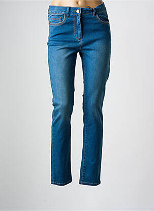 Blugi cu croială slim albastru JULIE GUERLANDE femeie