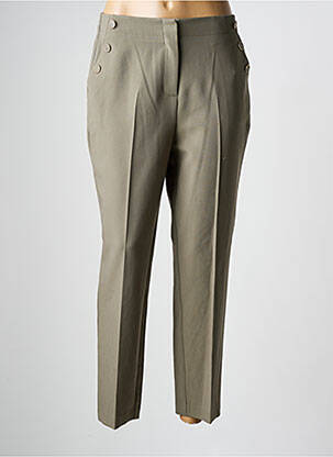 Pantalon drept verde JULIE GUERLANDE femeie