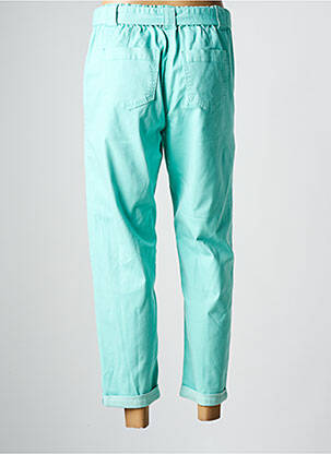 Pantalon 7/8 elasticitate albastru JULIE GUERLANDE femeie