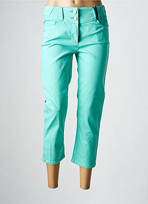 Pantalon trei sferturi albastru JULIE GUERLANDE femeie