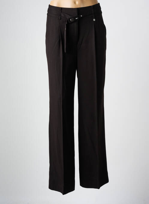 Pantalon drept negru JULIE GUERLANDE femeie