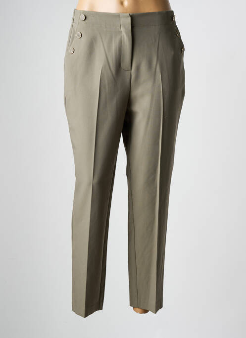 Pantalon drept verde JULIE GUERLANDE femeie