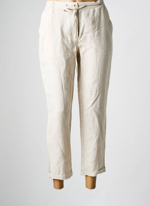 Pantalon 7/8 bej JULIE GUERLANDE femeie