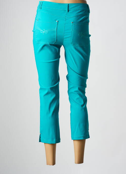 Pantalon trei sferturi albastru JULIE GUERLANDE femeie