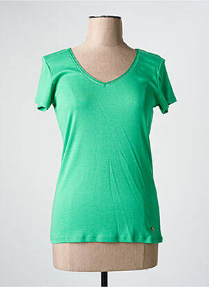 Top verde C'EST BEAU LA VIE femeie