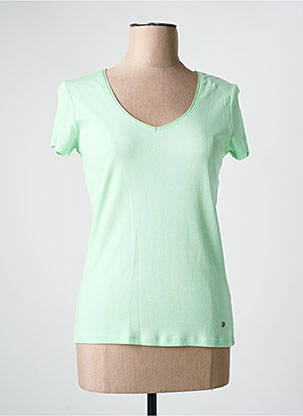 Top verde deschis C'EST BEAU LA VIE femeie