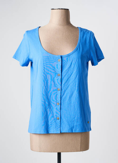 Top albastru C'EST BEAU LA VIE femeie