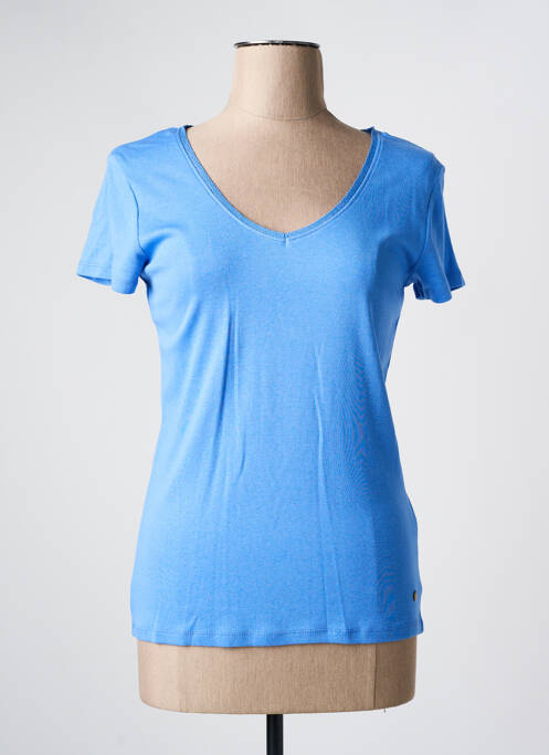 Top albastru C'EST BEAU LA VIE femeie