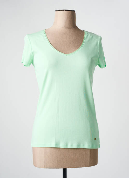 Top verde deschis C'EST BEAU LA VIE femeie