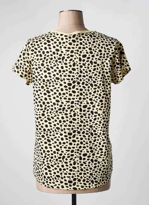 Tricou bej C'EST BEAU LA VIE femeie