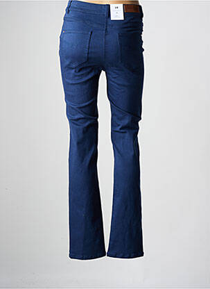 Pantalon slim buzunare albastru JULIE GUERLANDE femeie