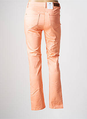 Pantalon slim buzunare portocaliu JULIE GUERLANDE femeie