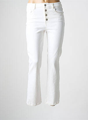 Pantalon drept mărime normală mărime normală alb C'EST BEAU LA VIE femeie