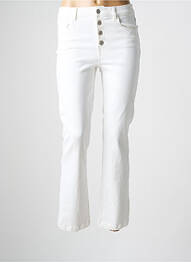 Pantalon drept mărime normală mărime normală alb C'EST BEAU LA VIE femme