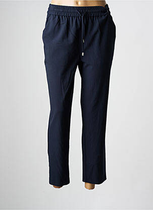 Pantalon 7/8 talie elastică albastru C'EST BEAU LA VIE femeie