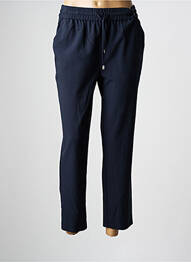 Pantalon 7/8 talie elastică albastru C'EST BEAU LA VIE femme