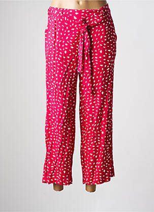 Pantalon 7/8 roșu C'EST BEAU LA VIE femeie