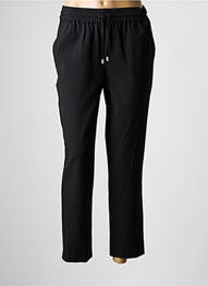Pantalon slim talie elastică negru C'EST BEAU LA VIE femme