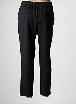 Pantalon slim talie elastică negru C'EST BEAU LA VIE femeie