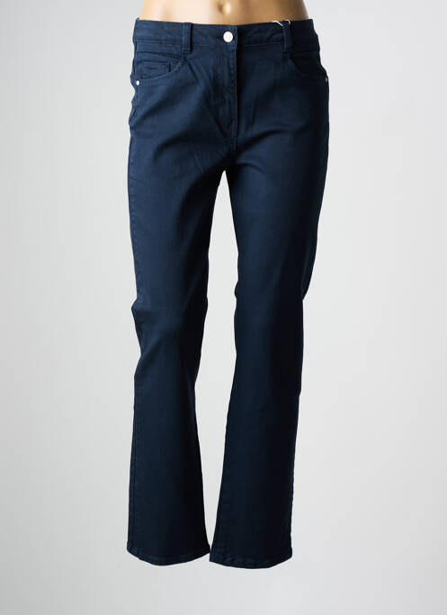 Pantalon drept albastru C'EST BEAU LA VIE femeie