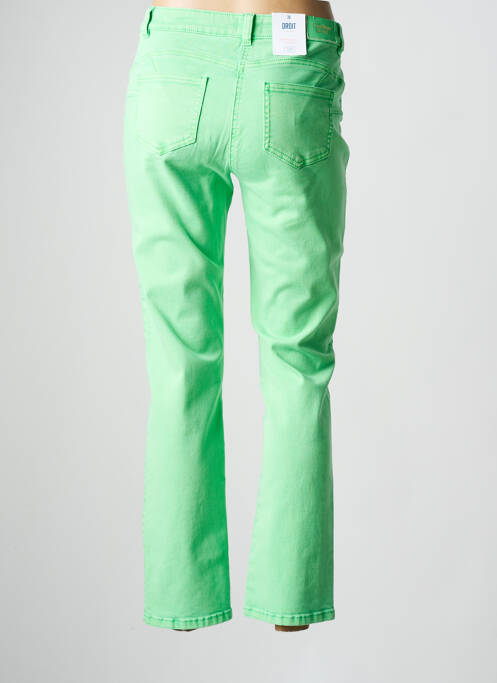Pantalon drept verde C'EST BEAU LA VIE femeie