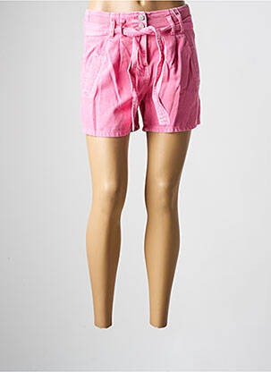 Șort roz C'EST BEAU LA VIE femeie