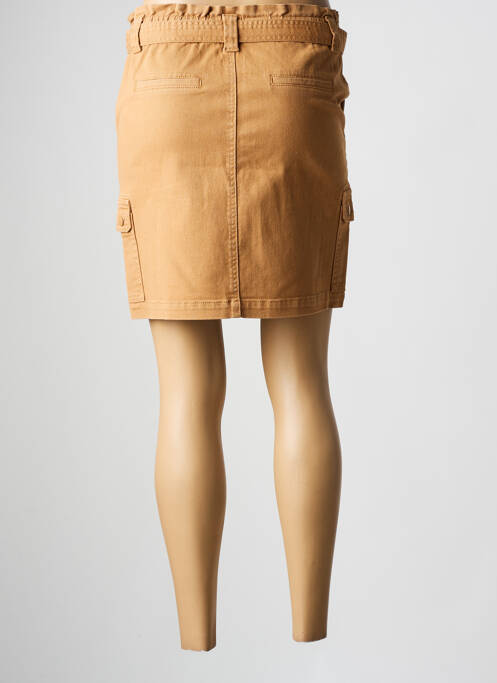 Fustă scurtă maro C'EST BEAU LA VIE femeie