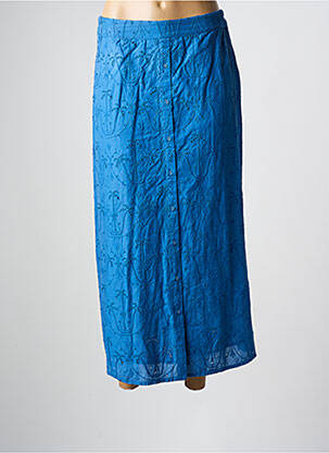 Fustă lungă albastru C'EST BEAU LA VIE femeie