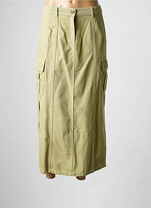 Fustă lungă verde C'EST BEAU LA VIE femeie