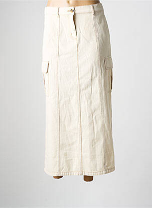 Fustă lungă bej C'EST BEAU LA VIE femeie