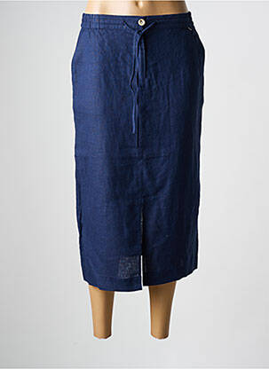 Fustă midi albastru JULIE GUERLANDE femeie