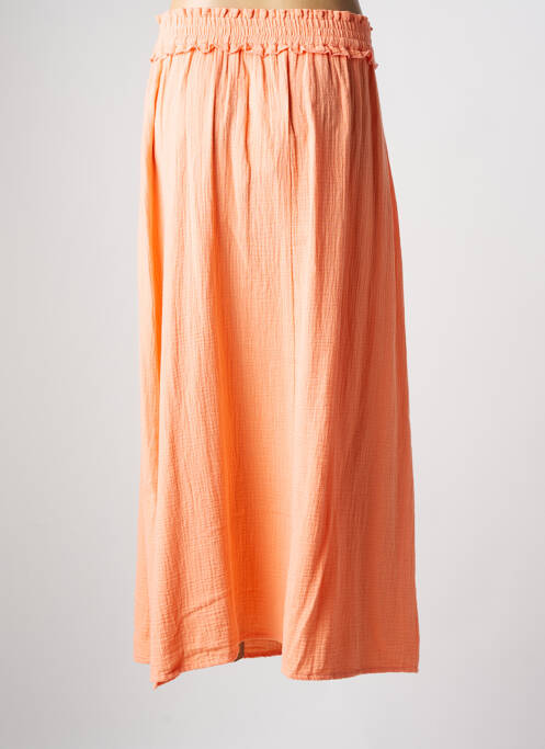 Fustă lungă portocaliu C'EST BEAU LA VIE femeie