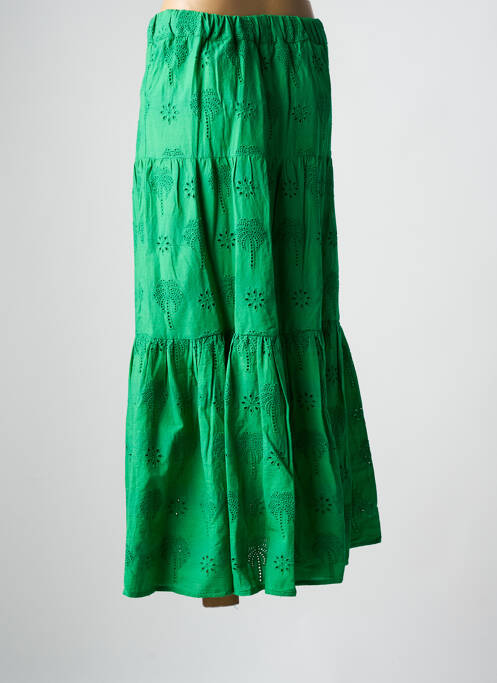 Fustă lungă verde C'EST BEAU LA VIE femeie