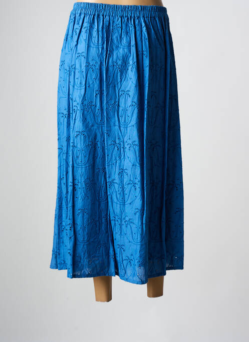 Fustă lungă albastru C'EST BEAU LA VIE femeie