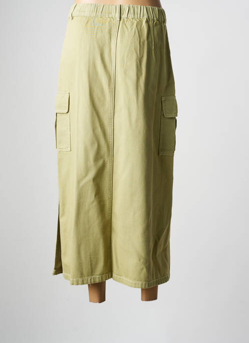 Fustă lungă verde C'EST BEAU LA VIE femeie