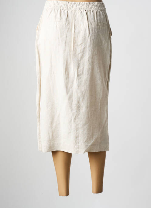 Fustă midi bej JULIE GUERLANDE femeie