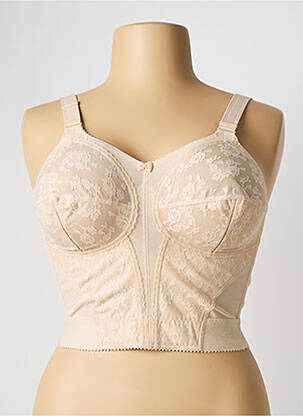 Corset broderie culoare piersică TRIUMPH femeie