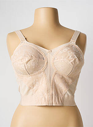 Corset broderie culoare piersică TRIUMPH femeie