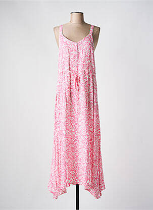 Rochie lungă roz C'EST BEAU LA VIE femeie