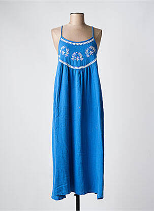 Rochie midi albastru C'EST BEAU LA VIE femeie