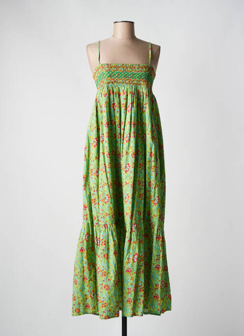 Rochie midi verde C'EST BEAU LA VIE femeie