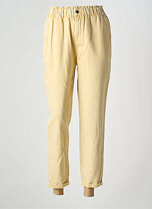 Blugi croială Mom galben C'EST BEAU LA VIE femeie