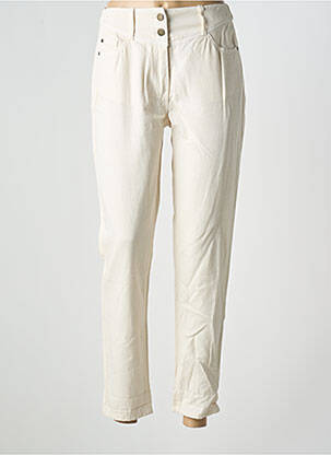 Blugi cu croială dreaptă bej C'EST BEAU LA VIE femeie