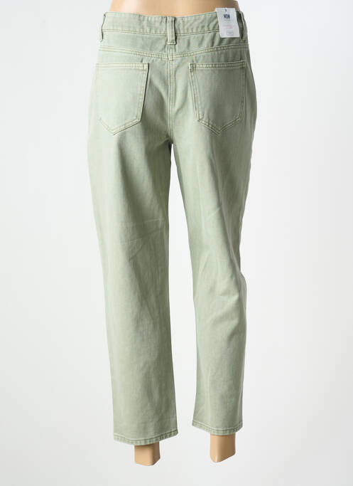 Blugi croială Mom verde C'EST BEAU LA VIE femeie
